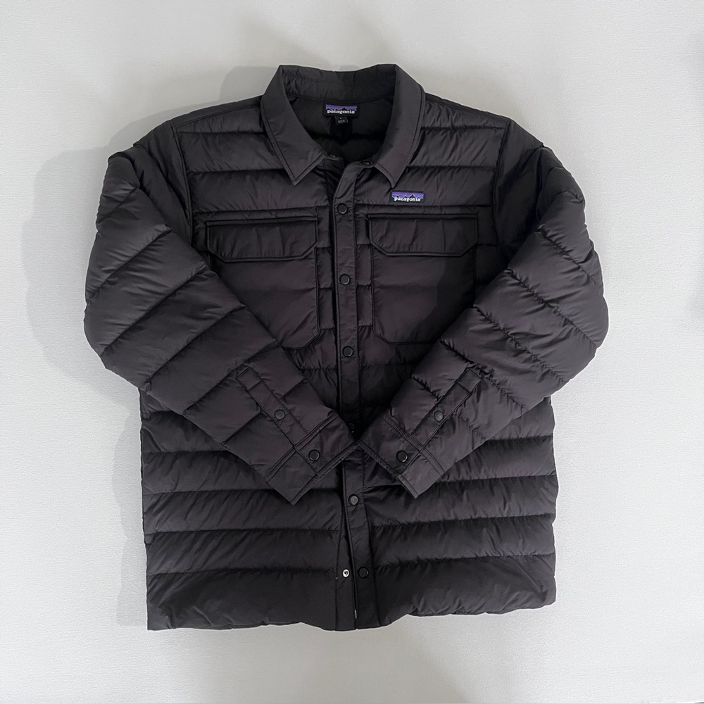 Patagonia silent down shirt L